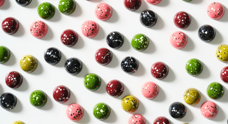 Mini Picasso bonbons van Visser Chocolade