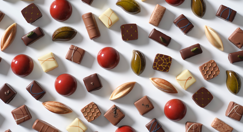 Bonbons van Visser Chocolade om zelf uit te kiezen