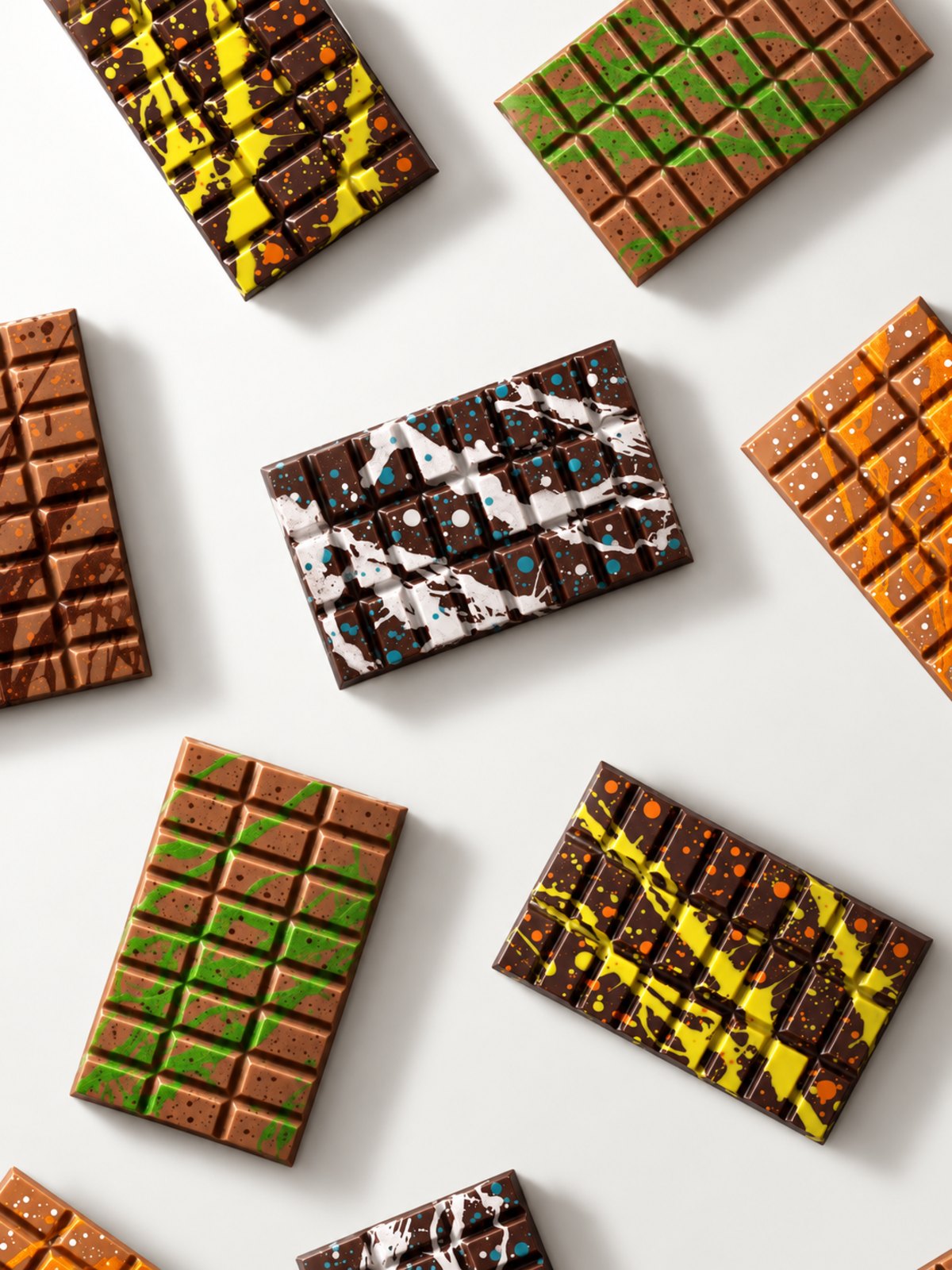 De vijf nieuwe Chocolate Bars van Visser Chocolade